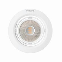 Süvistatav LED valgusti Philips Pomeron, 59555/31/EO, 5 W, 2700 K, 330 lm, dimmerdatav, 9 cm, valge