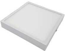 Pinnapealne LED paneel Tope Modena, 22 W, 4000 K, IP44, 17,1 x 17,1 x 3,1 cm, valge