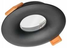 Süvistatav laelamp Gtv Alessio OP-ALSOK-00, GU10, IP54, must