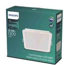Süvistatav valgusti Philips Meson, 12.5 W, 4000 K, LED, valge