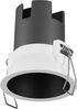 Süvistatav valgusti Ledvance Twist, 5W, 3000K, IP20, must, ø7 cm