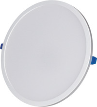 Ümar süvistatav LED valgusti Tope Topaz, 18 W, 4000 K, IP40, 1620 lm, valge, 18 cm