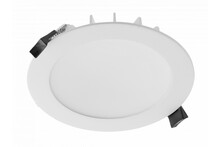 Süvistatav LED laepaneel GTV Arezzo LD-ARZ18W-CCT, 18W, 1800lm, CCT(3000/4000/6400K), IP54, ümmargune, valge
