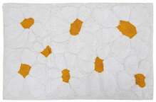 Laste vaip Atmosphera Daisy, 60 x 90 cm, valge/kollane
