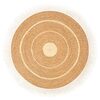 Vaip Home4you Selita, 100 x 100 cm, naturaalne