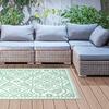 Aiavaip Esschert Design, 182 x 122 cm, roheline/valge