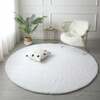 Vaip Strado Rabbit, valge, 110 cm x 110 cm