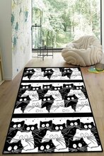 Vaip Conceptum Hypnose White Cats, mitmevärviline, 180 x 120 cm