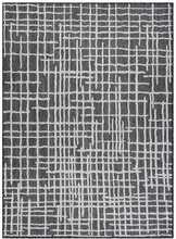 Vaip HACANO Vinea Lines, 190 x 140 cm, must/kreemjas