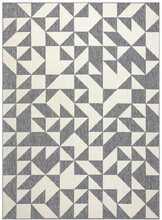 Vaip HACANO Wink Triangle, 150 x 80 cm, kreemikas/hall