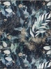 Vaip Hakano Arlen Leaves, 220 x 160 cm, kuld/valge/sinine