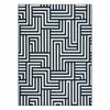 Vaip siseruumidesse Hacano Wink Maze, 150 x 80 cm, kreemjas/tumesinine