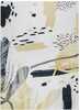 Vaip Hakano Arlen Abstract2, valge/kollane, 220 cm x 160 cm
