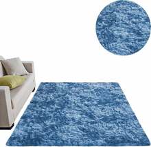 Vaip Strado Ombre Shaggy, 200 x 140 cm, tumesinine