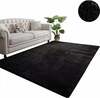 Vaip Strado Alpaca, 150 x 80 cm, must