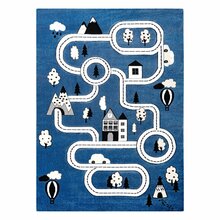 Vaip siseruumidesse Hakano Tinies Town, 150 x 80 cm, sinine