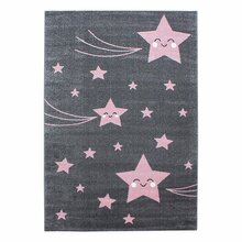 Laste vaip Ayyildiz Kids 1402000610, 140 x 200 cm, hall/roosa
