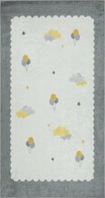Laste vaip Eurofirany DY/BABY4/D6, 80 x 150 cm, kollane/hall