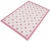 Vaip Conceptum Hypnose W1017 213HFT1248, 150 x 80 cm, valge/roosa