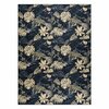 Vaip Hakano Arlen Leaves, 150 x 80 cm, kuldne/must