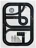Vaip Hakano Beo Track, 170 x 120 cm, must/kreemjas