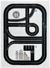 Vaip Hakano Beo Track, 170 x 120 cm, must/kreemjas
