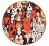 Vaip Conceptum Hypnose Dogs 882CHL1328, 140 x 140 cm, mitmevärviline