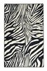 Vaip Conceptum Hypnose Zebra 882CHL1407, 160 x 230 cm, valge/must