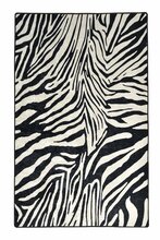 Vaip Conceptum Hypnose Zebra 882CHL1407, 160 x 230 cm, valge/must