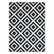 Vaip Hakano Esmea Ruta, 170 x 120 cm, must/kreemjas