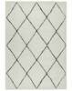 Vaip Domoletti Ideal 80260 390, 170 x 120 cm, valge/must