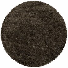 Ümmargune vaip Ayyildiz Shaggy Fluffy, 200 x 200 cm, pruun