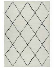 Vaip Domoletti Ideal 80260 390, 170 x 120 cm, valge/must