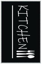 Vaip Conceptum Hypnose 369HFT3867, valge/must, 150 cm x 80 cm