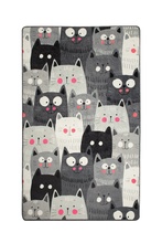 Vaip Conceptum Hypnose Cats 876CHL1130, 140 x 190 cm, hall/mitmevärviline