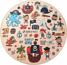 Vaip Conceptum Hypnose Pirate 876CHL1177, 140 x 140 cm, mitmevärviline