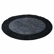 Vaip Ayyildiz LIFE ROUND, 160 x 160 cm, antratsiit/hall