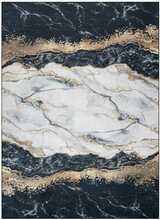 Vaip Hakano Arlen Marble 1, 150 x 80 cm, must, glamour stiil