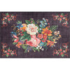 Vaip Conceptum Hypnose Soul Chenille AL 322, 140 x 190 cm, must/lilla/mitmevärviline