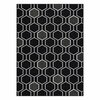 Vaip Hakano Wink Hexagon, 200 x 140 cm, must