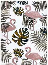 Vaip Hakano Tinies Garden, 150 x 80 cm, sinep/kreemjas/sinine