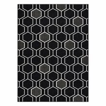 Vaip Hakano Wink Hexagon, 200 x 140 cm, must