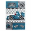 Vaip sise Ayyildiz Kids Blue 0460, 80 x 150 cm, must/sinine/hall