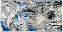 Vaip Contrast Jungle 08, 150 x 75 cm, mitmevärviline