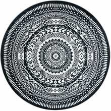 Vaip siseruumidesse Hakano Beo Napkin, 100 x 100 cm, must
