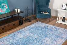 Vaip Conceptum Hypnose Blues Chenille AL 270 473RTP2115, 75 x 150 cm, mitmevärviline/sinine
