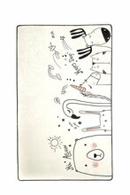 Vaip Conceptum Hypnose Be Happy 876CHL1081, 100 x 160 cm, mitmevärviline/beež