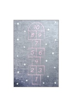 Vaip Conceptum Hypnose Hopscotch 876CHL1248, 100 x 160 cm, hall/mitmevärviline