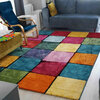 Vaip sise Conceptum Hypnose Renkli Kare 952CCL1511, 290 x 200 cm, mitmevärviline