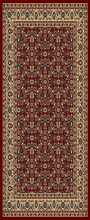 Vaip Domoletti Bristol 535 - R, 150 x 80 cm, mitmevärviline/punane/liivapruun